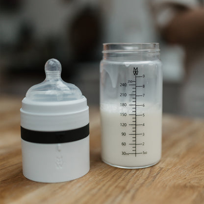 All-in-one Glass Baby Bottle 9oz