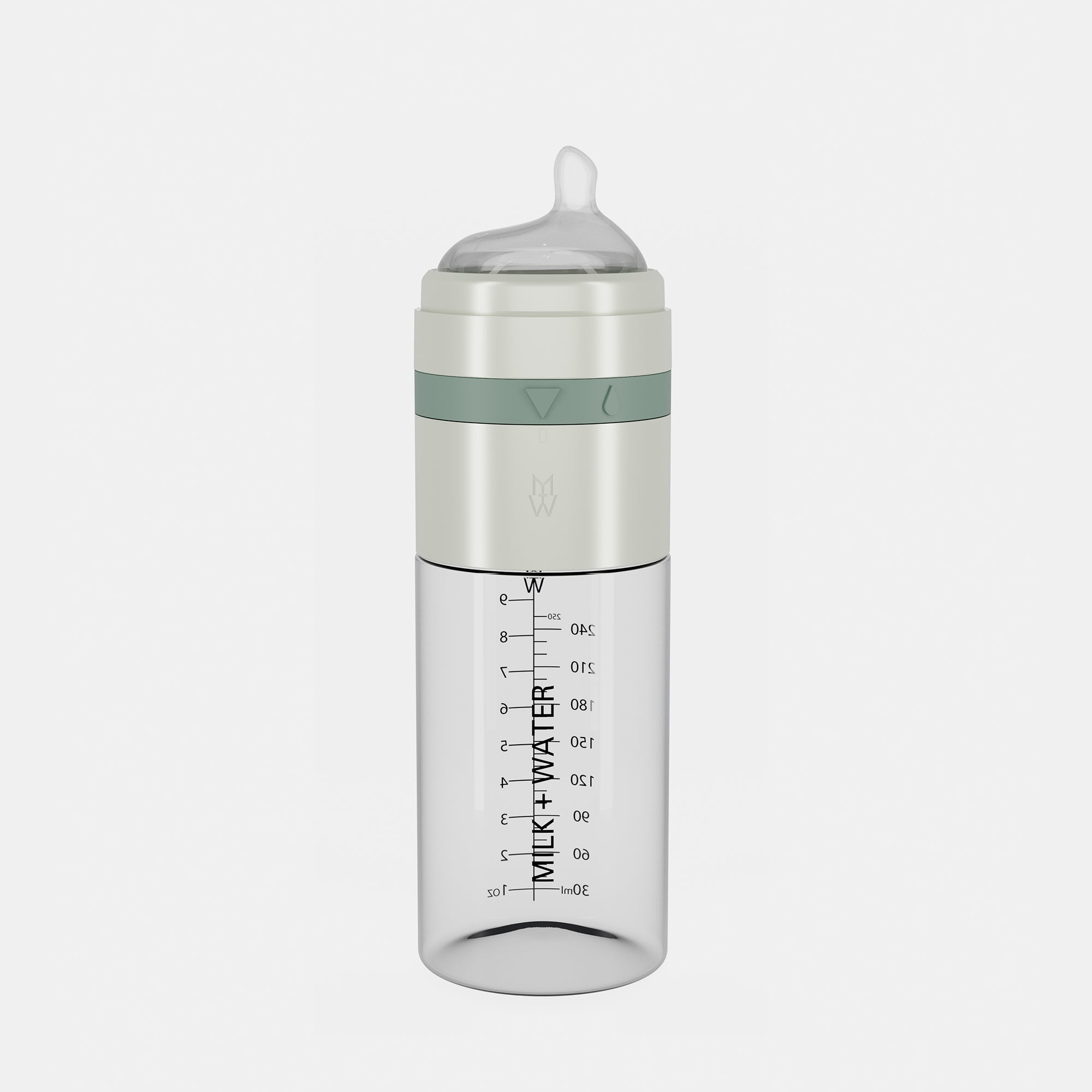 All-in-one Glass Baby Bottle 9oz